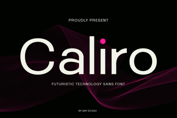 Caliro: The Futuristic Font for Modern Digital Aesthetics