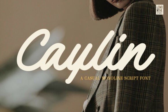 Caylin: A Smooth and Natural Handwritten Typeface