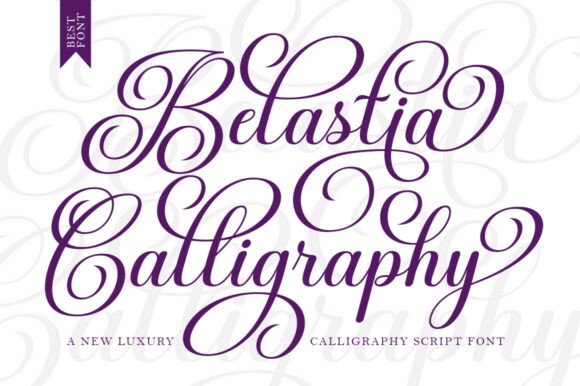 Discover Belastia Calligraphy: Elegant Script for Modern Design