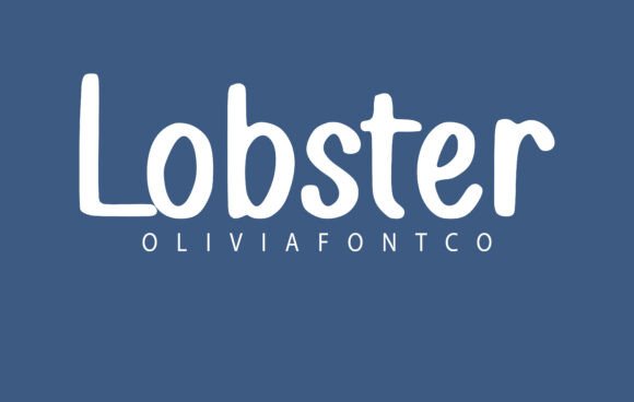 Discover the Charm of the Lobster Font for Your Projects