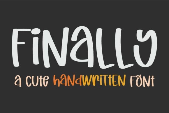 Discover the Finally Font: Your Elegant Handwriting Solution