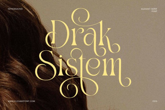 Drak Sistem: A Classic Serif Font for Elegant Design