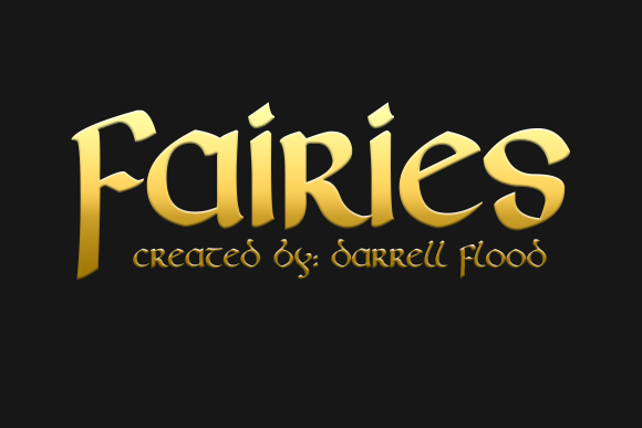 Fairies: Celtic-Inspired Font for Enchanting Designs