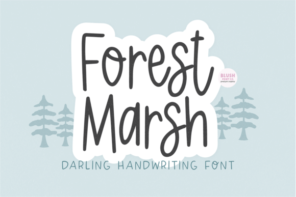Forest Marsh: The Handwritten Font for Charming Designs