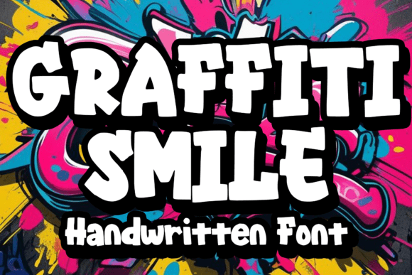 Graffiti Smile: Bold & Playful Display Typeface