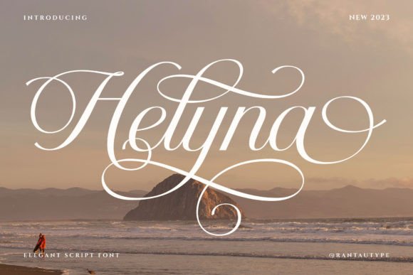Helyna: A Graceful Script Font for Elegant Design