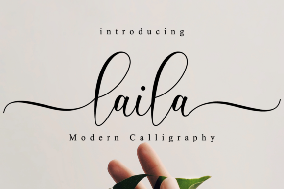 Laila Script: A Font for Elegant and Modern Designs