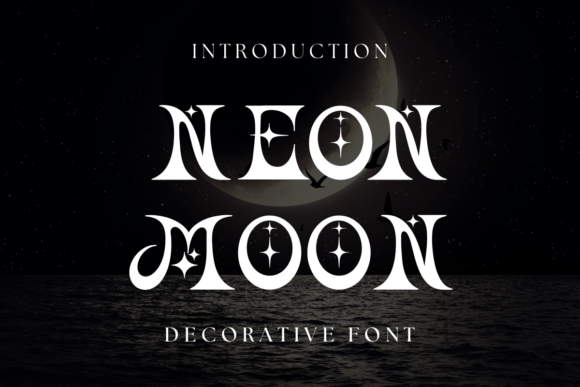 Neon Moon: A Stylish Font for Creative Projects