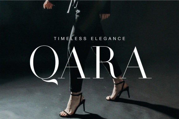 Qara: A Typeface of Elegance and Modern Sophistication